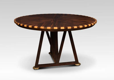 Macassar Ebony (Coromandle) Vintage Dining Table