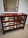 Chin Hua Macau Drawer Chest & Coordinating Wall Mirror