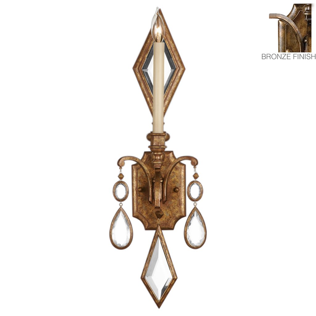 Encased Gems Sconce 717850-3ST