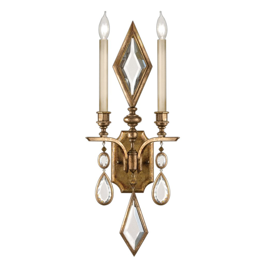 Encased Gems Sconce 729150-3ST