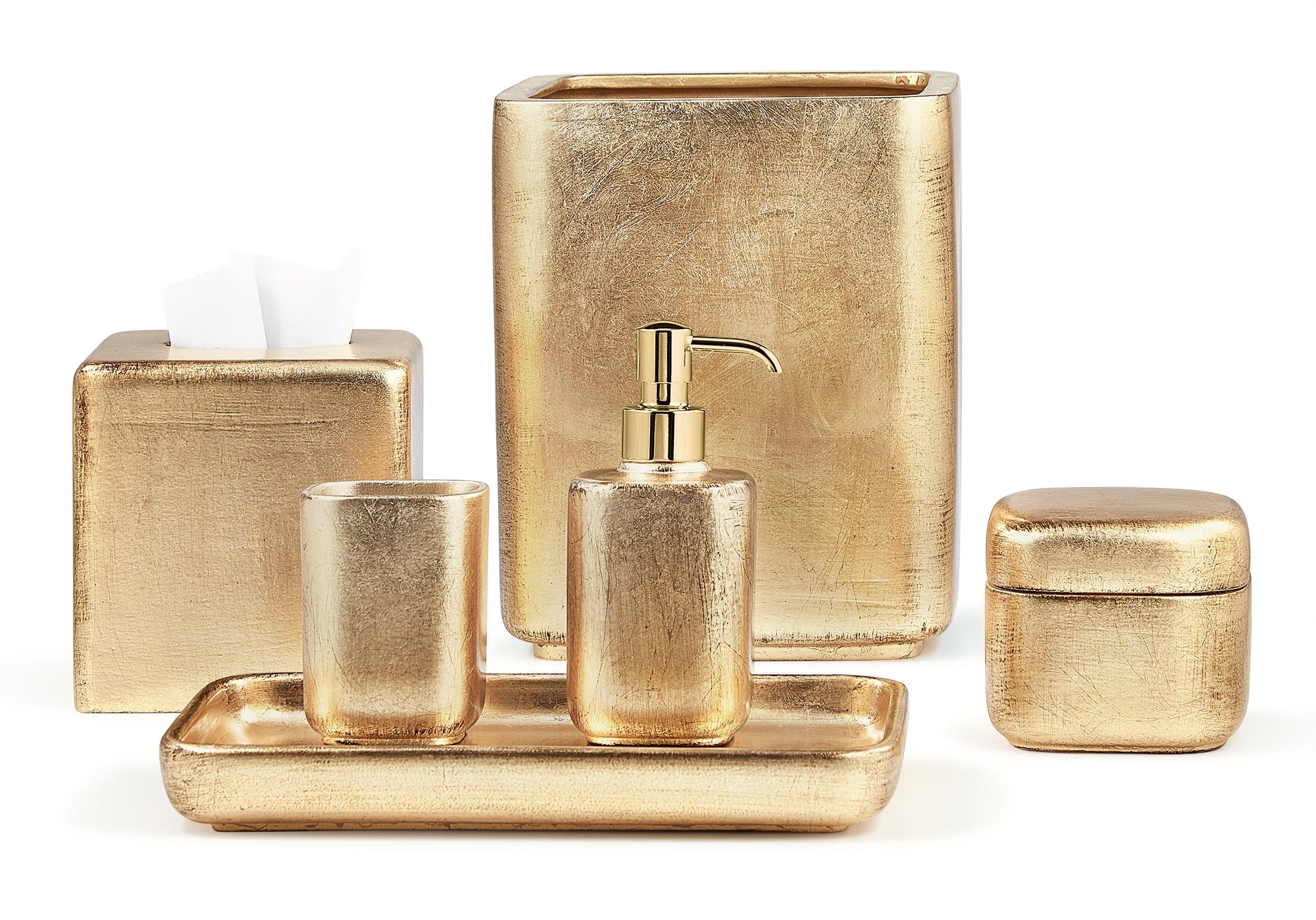 Bathroom Set Ava Gold Collection