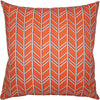 Throw Pillow Outdoor Carlo Orange