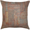 Throw Pillow Red Patchwork