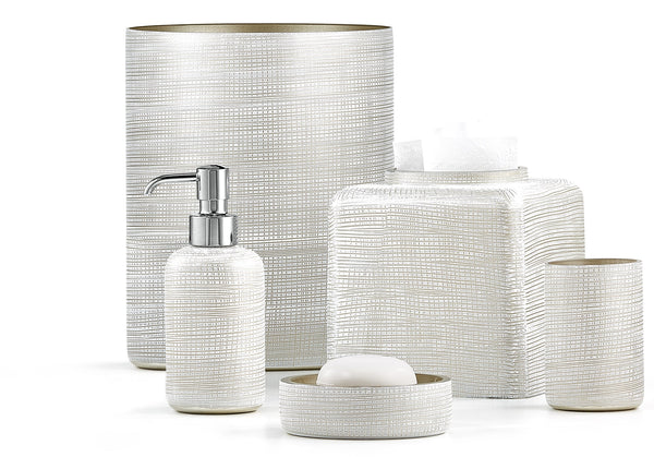 Luxury Bathroom Accessories Luxe Collection Bath Set Bianca